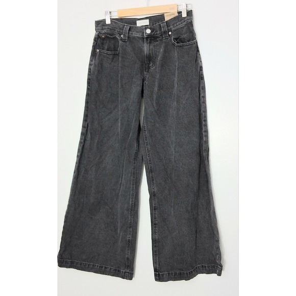 PacSun Pants - Pacsun Jeans Women's Size 26 Black Sloane Ultra Baggy Low Rise Wide Leg  NEW